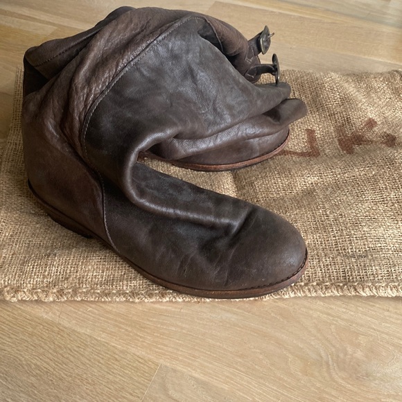 Anouk Chocolate Brown Boots - Picture 3 of 10